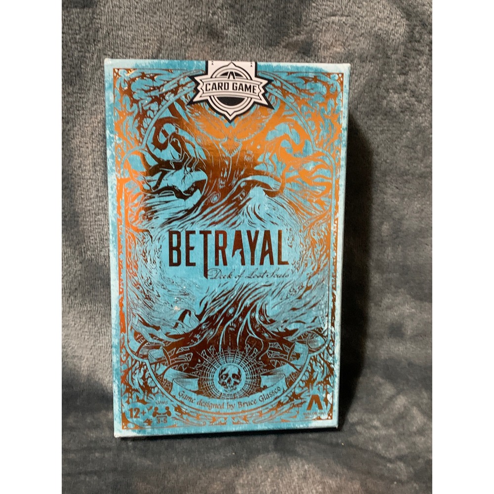Avalon Hill Betrayal Deck of Lost Souls Card Game OS Horror Strategy Hasbro EUC